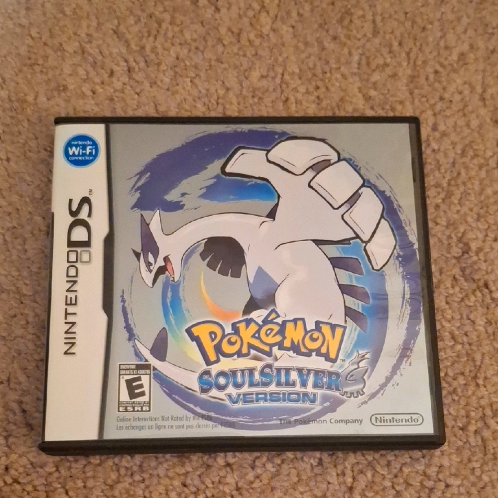 Pokémon Soul Silver Game Case